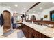 Elegant bathroom with double sinks and a walk-in shower at 866 Hudson Ave # 866, Sarasota, FL 34236