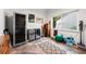 Storage area with wine cooler and exercise equipment at 866 Hudson Ave # 866, Sarasota, FL 34236