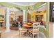 Cozy breakfast nook with round table and chairs at 8808 Enclave Ct, Sarasota, FL 34238