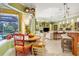 Charming breakfast nook with a view of the pool at 8808 Enclave Ct, Sarasota, FL 34238