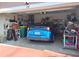 Attached garage with ample space for car and storage at 114 Wilmers Rd, Punta Gorda, FL 33982