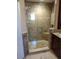 Spacious walk-in shower with glass enclosure at 114 Wilmers Rd, Punta Gorda, FL 33982