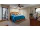 Bedroom with a king bed, closet and dresser at 1225 S View Dr, Sarasota, FL 34242