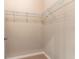 Spacious closet with wire shelving, providing ample storage at 12410 Osorio Ct # 103, Sarasota, FL 34238