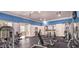 State-of-the-art fitness center with various weight machines and cardio equipment at 13153 Steinhatchee Loop, Venice, FL 34293