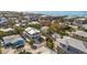 Aerial view of a beach house with surrounding neighborhood at 203 72Nd St, Holmes Beach, FL 34217