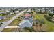 Aerial view of residential neighborhood with houses and pools at 2053 Rio De Janeiro Ave, Punta Gorda, FL 33983