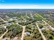 Wide aerial view of the house and surrounding area at 2133 Selover Rd, North Port, FL 34287