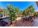 Relaxing pool area with patio furniture and landscaping at 2400 Feather Sound Dr # 215, Clearwater, FL 33762