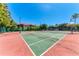 Well-maintained tennis courts in a residential community at 2400 Feather Sound Dr # 215, Clearwater, FL 33762