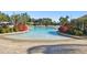 Resort-style pool with plenty of lounge space at 314 Mystic Falls Dr, Apollo Beach, FL 33572