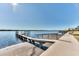 Wooden dock with boat lift and ramp at 3662 Peace River Dr, Punta Gorda, FL 33983