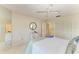 Serene bedroom with built-in closet and mirror at 3803 Wilshire W Cir # 37, Sarasota, FL 34238