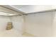 Large walk-in closet with ample shelf space at 3803 Wilshire W Cir # 37, Sarasota, FL 34238