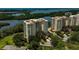 Aerial view of waterfront community at 385 N Point Rd # 402, Osprey, FL 34229