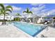 Inviting community pool with ample lounge chairs at 407 Gowdy Rd, Sarasota, FL 34237