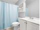 Clean bathroom with white vanity and shower/tub at 412 30Th E St, Palmetto, FL 34221