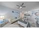 Living Room with light colored sofas and a ceiling fan at 4166 Central Sarasota Pkwy # 515, Sarasota, FL 34238