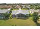 Aerial view showcasing home's backyard and neighborhood at 4221 Augusta E Ter, Bradenton, FL 34203