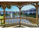 View from gazebo of pond, fountain and community at 4264 Central Sarasota Pkwy # 122, Sarasota, FL 34238