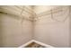 Walk-in closet with wire shelving at 5180 Northridge Rd # 101, Sarasota, FL 34238