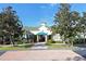 Attractive community entrance with a well-maintained landscape at 5180 Northridge Rd # 101, Sarasota, FL 34238