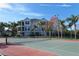 Tennis court with building in background at 5180 Northridge Rd # 101, Sarasota, FL 34238