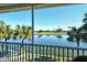 Peaceful lanai with lake and golf course view at 5251 Mahogany Run Ave # 524, Sarasota, FL 34241