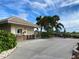 Outdoor snack bar with seating area and golf course views at 5251 Mahogany Run Ave # 524, Sarasota, FL 34241