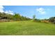 Spacious grassy backyard with preserve views at 5552 Eagle Creek Rd, Sarasota, FL 34238