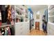 Large walk-in closet with ample shelving and hanging space at 5552 Eagle Creek Rd, Sarasota, FL 34238