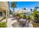 Outdoor cafe seating at a restaurant in St. Armands at 713 Saint Judes S Dr # 2, Longboat Key, FL 34228