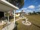 Large backyard with gazebo and shed at 7564 Joppa St, North Port, FL 34287