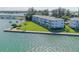 Aerial view of waterfront community at 777 John Ringling Blvd # 2, Sarasota, FL 34236