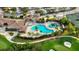 Resort-style amenities including pool, clubhouse, and golf course at 7803 Grand Estuary Trl # 102, Bradenton, FL 34212