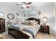 Spacious main bedroom with comfortable king-size bed and decor at 7803 Grand Estuary Trl # 102, Bradenton, FL 34212