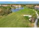 Golf course with sand trap and cart path at 9630 Club South Cir # 6207, Sarasota, FL 34238