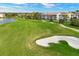 Golf course with sand trap and cart path at 9630 Club South Cir # 6207, Sarasota, FL 34238