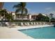 Refreshing community pool with plenty of lounge chairs at 9630 Club South Cir # 6207, Sarasota, FL 34238