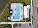 Overhead view of the community pool at 11771 Richmond Trl, Parrish, FL 34219