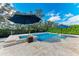 Relaxing pool and spa with ample patio space for lounging at 12219 23Rd E St, Parrish, FL 34219