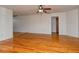 Spacious living room with hardwood floors at 1330 Cocoanut Ave, Sarasota, FL 34236