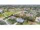 Aerial view of a house and surrounding neighborhood at 1604 21St W Ave, Palmetto, FL 34221