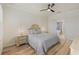 Spacious bedroom with a queen-sized bed and ensuite bathroom at 19256 Jalisca St, Venice, FL 34293