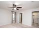 Bright bedroom with access to bathroom and laundry at 19261 Isadora St, Venice, FL 34293