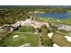 Aerial view of country club and golf course at 32 Bayhead Ln, Osprey, FL 34229