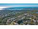 Wide aerial view of the property and surrounding neighborhood at 32 Bayhead Ln, Osprey, FL 34229