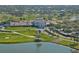 Aerial view of country club and golf course at 32 Bayhead Ln, Osprey, FL 34229