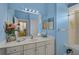 Bathroom with vanity, mirror, and bathtub at 3312 92Nd E Ave, Parrish, FL 34219