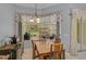 Kitchen breakfast nook with view of backyard patio at 3312 92Nd E Ave, Parrish, FL 34219